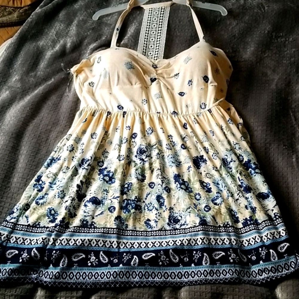 Floral paisley dress